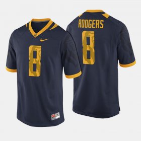 #8 Aaron Rodgers College Football University of California Mens Navy Jersey 616529-441