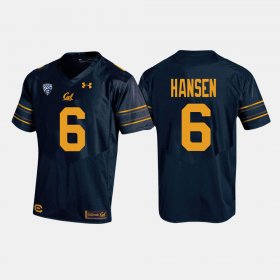 #6 CHAD HANSEN College Football Golden Bears Men Navy Jersey 896667-626