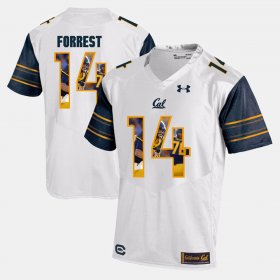#14 Chase Forrest Player Pictorial Cal Bears Men White Jersey 816447-589