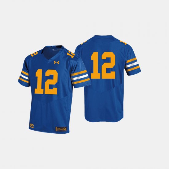 #12 College Football Cal Mens Royal Blue Jersey 822641-569