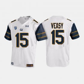 #15 Jordan Veasy College Football Cal Golden Bears Men's White Jersey 844542-397