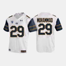 #29 Khalfani Muhammad College Football University of California Men's White Jersey 984334-223 #29 Khalfani Muhammad College Football University of California Men's White Jersey 984334-223