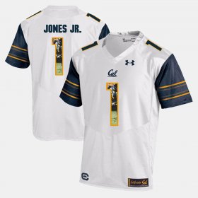 #1 Marvin Jones Jr. Player Pictorial Cal Men White Jersey 290223-543 #1 Marvin Jones Jr. Player Pictorial Cal Men White Jersey 290223-543