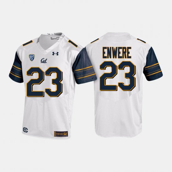 #23 Vic Enwere College Football Bears Men\'s White Jersey 764310-495