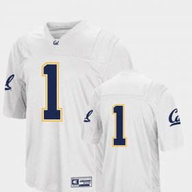 #1 College Football Cal 2018 Men White Jersey 784285-822