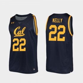 #22 Andre Kelly Replica Cal Golden Bears 2019-20 College Basketball Mens Navy Jersey 385870-844