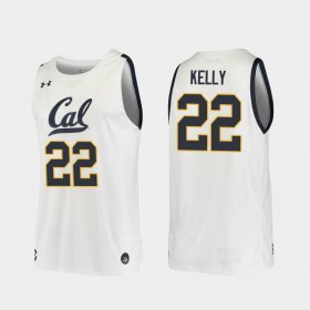 #22 Andre Kelly Replica Cal 2019-20 College Basketball Mens White Jersey 969415-361