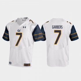 #7 Chase Garbers College Football Golden Bears Replica Men White Jersey 673372-681