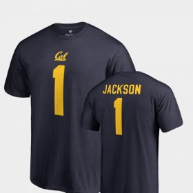 #1 DeSean Jackson College Legends University of California Name & Number Men's Navy T-Shirt 142611-271