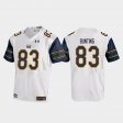 #83 Ian Bunting College Football Cal Bears Replica Men's White Jersey 451357-920