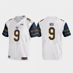 #9 Kanawai Noa College Football Golden Bears Replica Men's White Jersey 249923-556