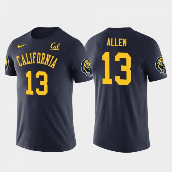 #13 Keenan Allen Future Stars Cal Bears Football Mens Navy T-Shirt 289650-682